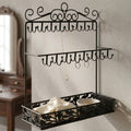 Velvet-Lined Curio Display Tray