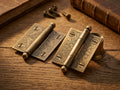 Pair of Antique-Style Ball-Tip Cabinet Hinges