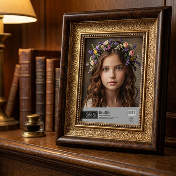 Ornate Wood Picture Frame, 8x10