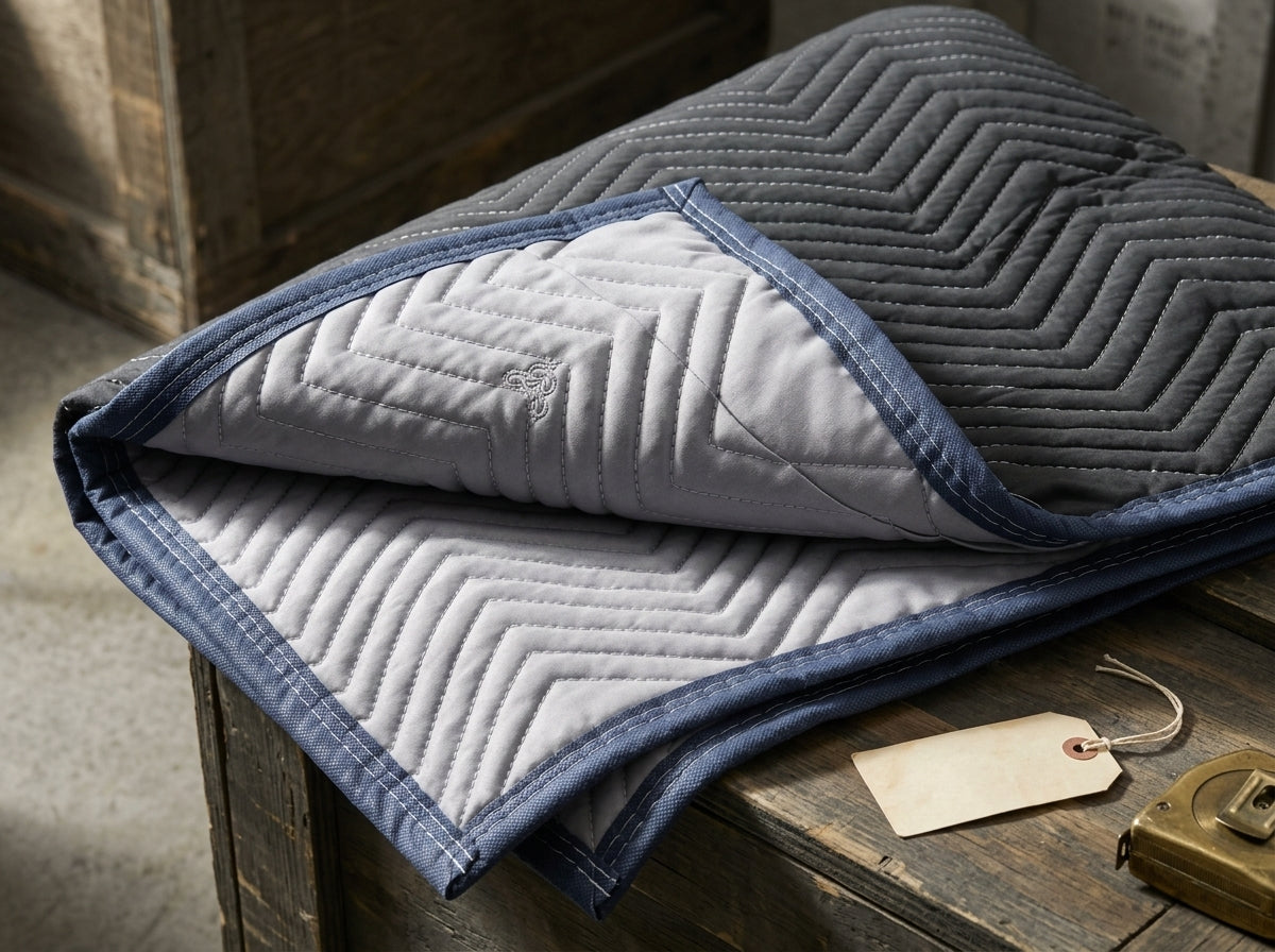 Quilted Furniture Moving Blankets, Set of 4