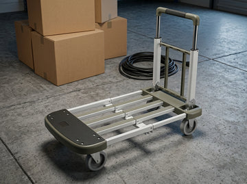 Foldable Furniture Moving Dolly, 4-Wheel