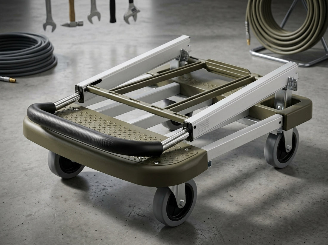 Foldable Furniture Moving Dolly, 4-Wheel